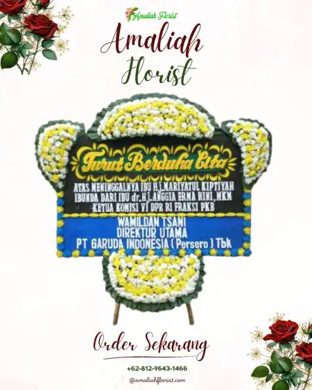Papan Bunga Duka Medan Polonia